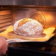 freshly baked break in anova precision smart oven