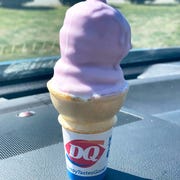 dairy queen fruity blast dipped cone