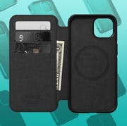 nomad iphone wallet case with money and credit cards